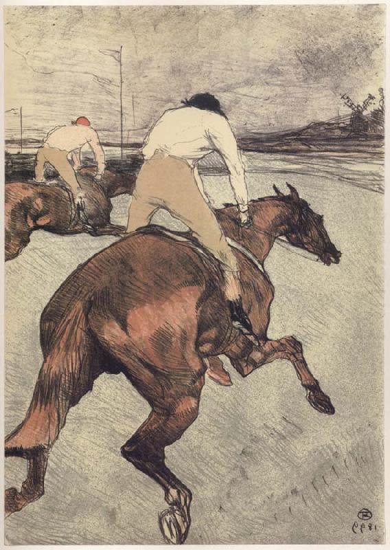 The Jockey, Henri  Toulouse-Lautrec